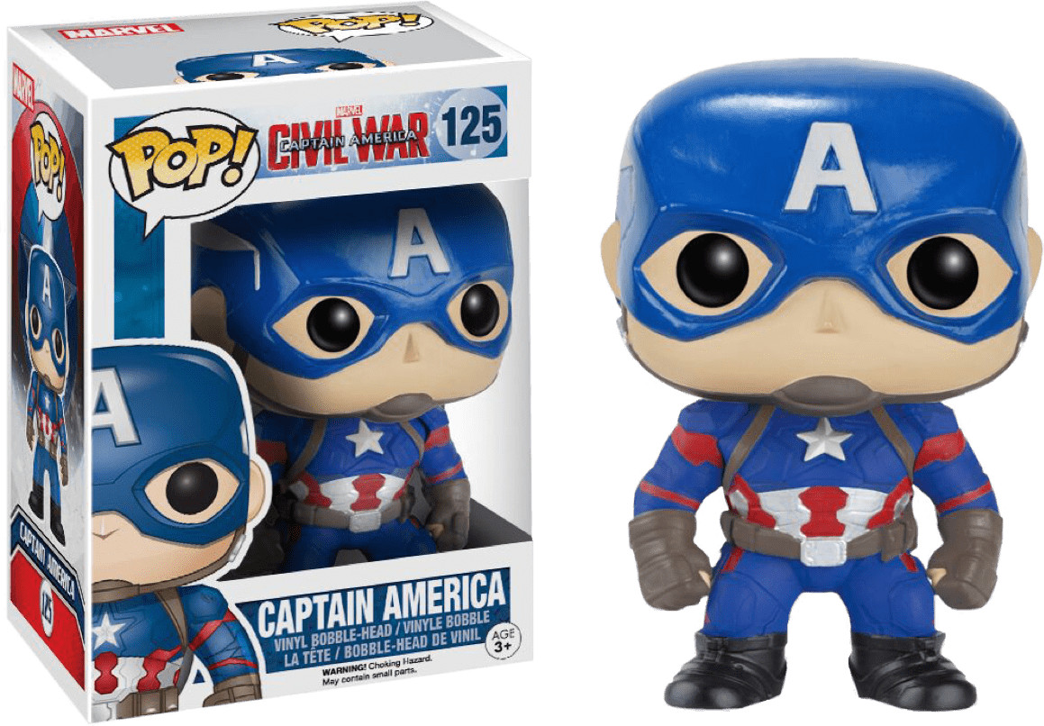 Фигурка «Captain America» | Marvel. Civil War | Funko Pop!