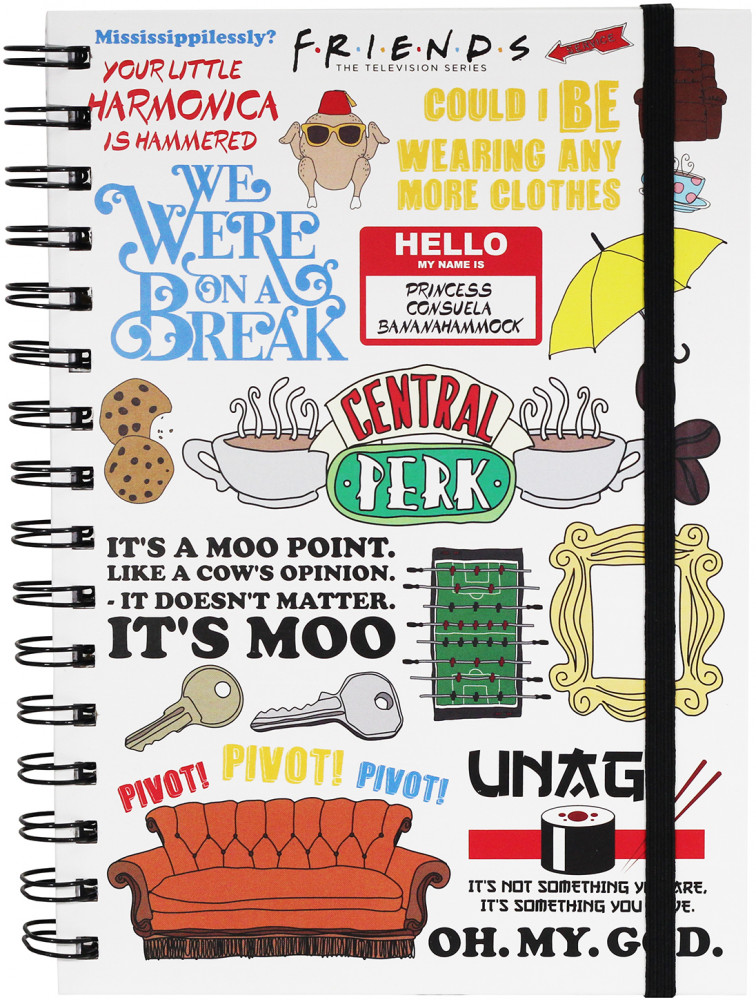 Книга для записей «The One with the Quotes» | Friends | Pyramid