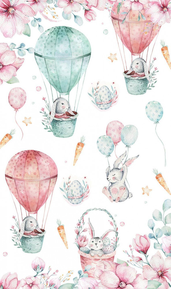 Полотенце кухонное «Весенние зайцы» | Солнечный дом