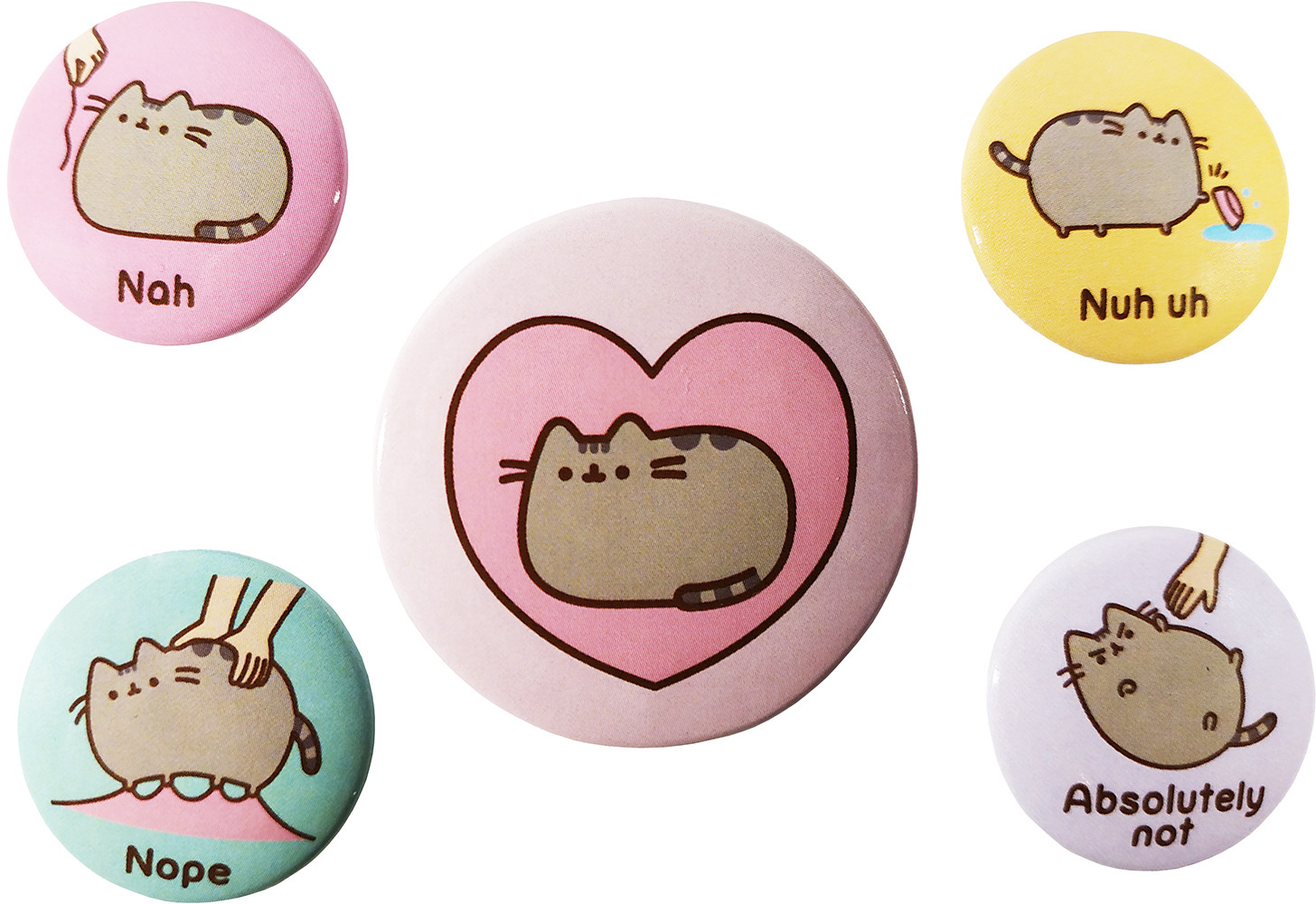Набор значков «Pusheen» | Pusheen | Pyramid