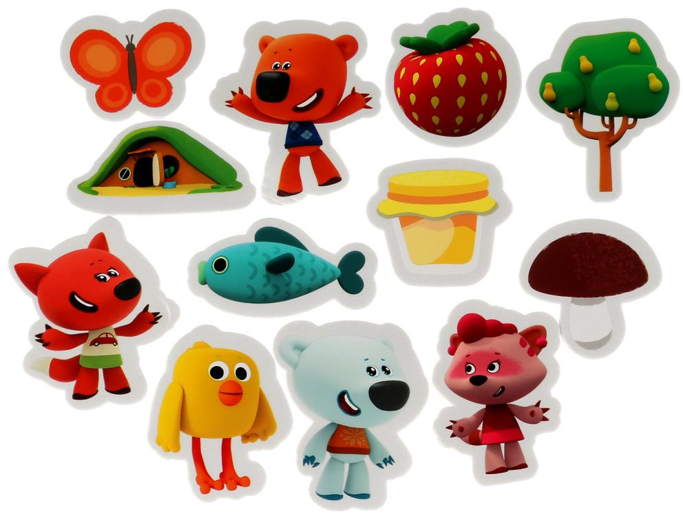 Набор стикеров для купания «Мимимишки» | Капитошка