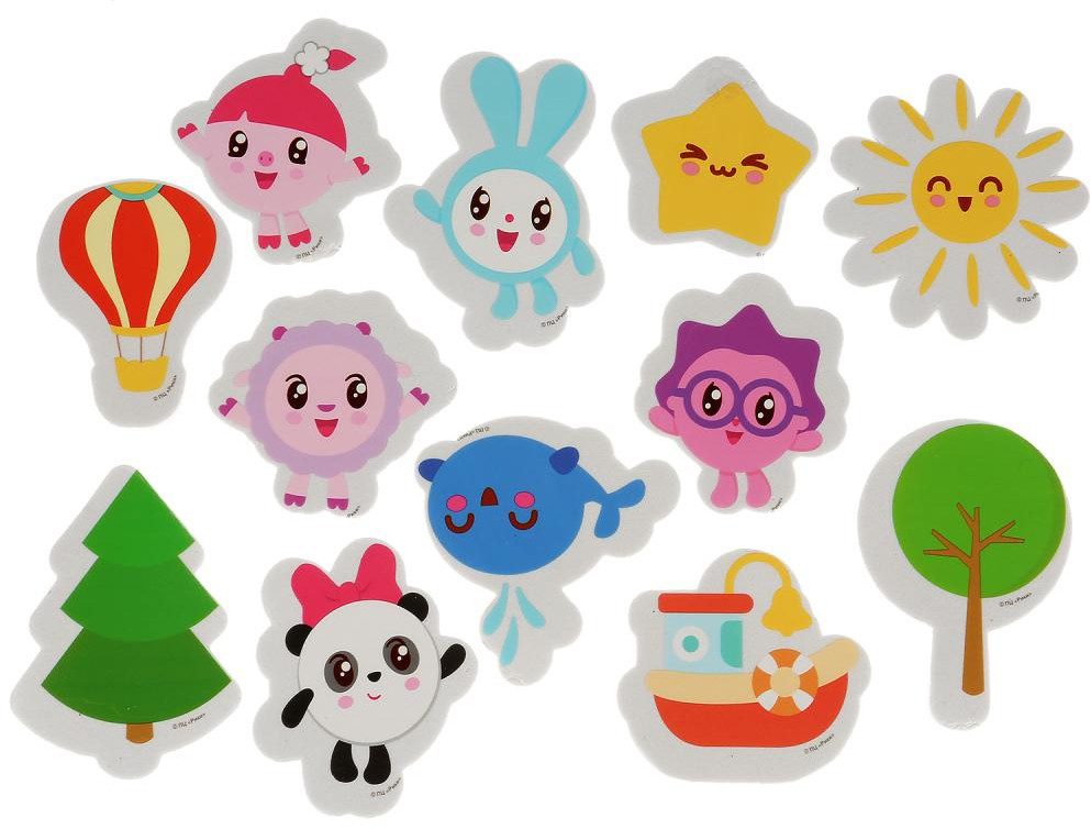 Набор стикеров для купания «Малышарики» | Капитошка