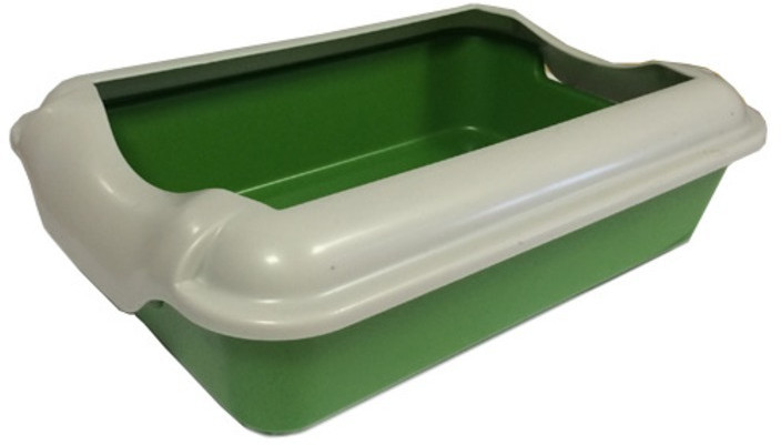 Туалет-лоток для кошек с бортиком | Homecat