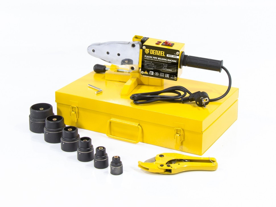 Аппарат для сварки пластиковых труб | Denzel