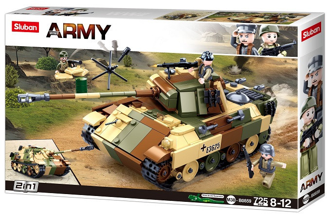 Конструктор «Средний танк» | Армия | SLUBAN