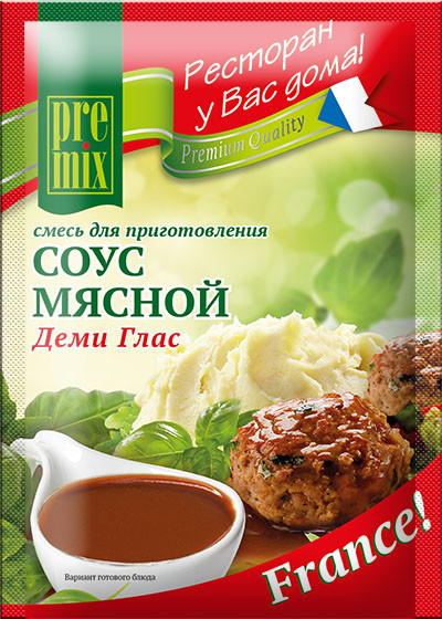 Смесь для приготовления соуса мясного Деми Глас | PreMix