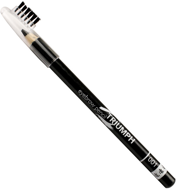 Карандаш для коррекции бровей, оттенок 001 Черный | Triumph