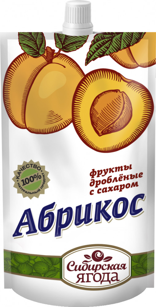 Абрикос протертый с сахаром | Сава