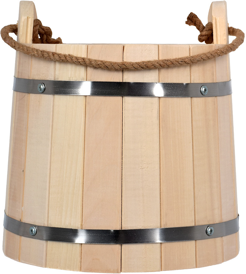 Ведро «С лёгким паром» | Банные штучки