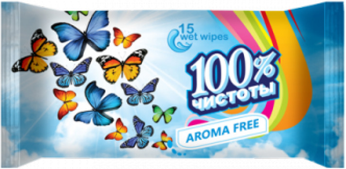 Салфетки влажные | 100% чистоты