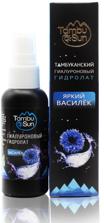 Гидролат гиалуроновый «Яркий василек» | TambuSun