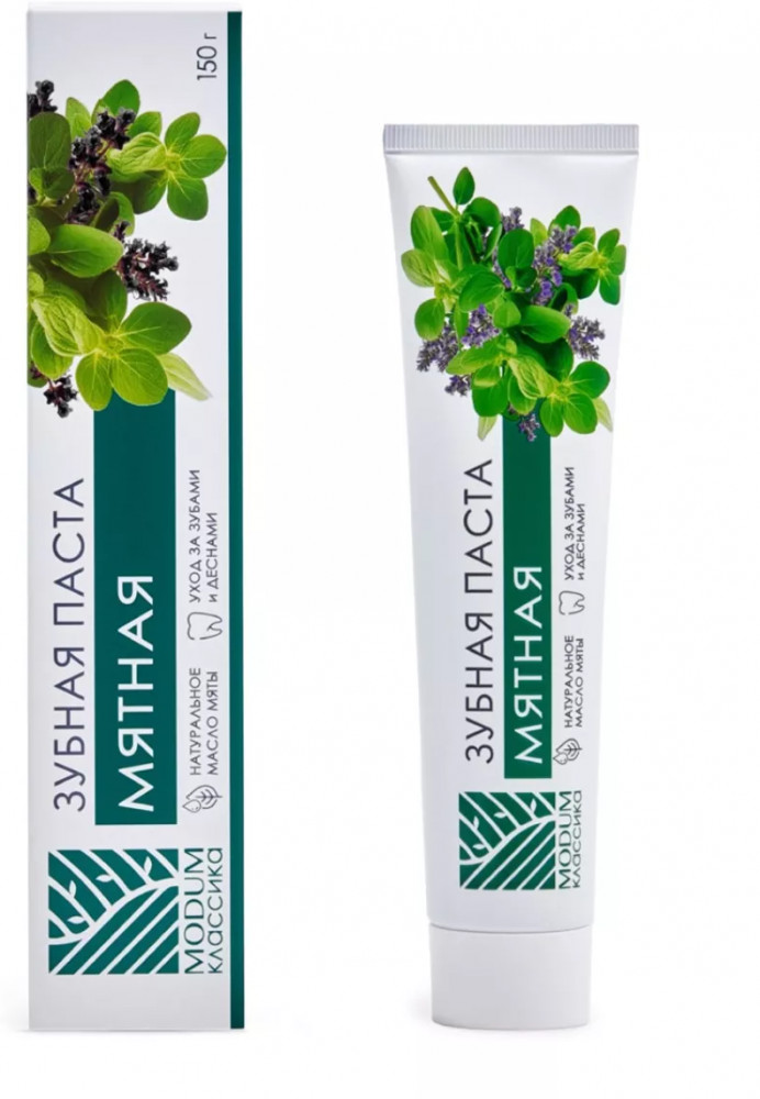 Зубная паста с мятой | Modum