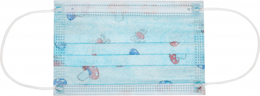Набор масок детских одноразовых немедицинских