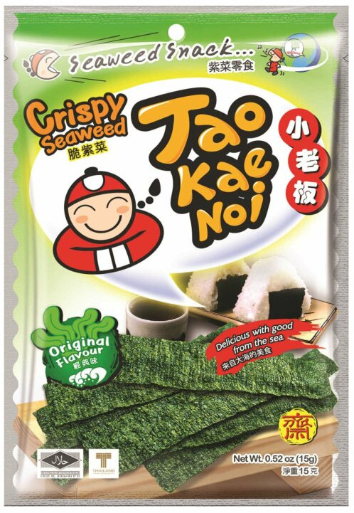 Чипсы из морских водорослей | Tao Kae Noi
