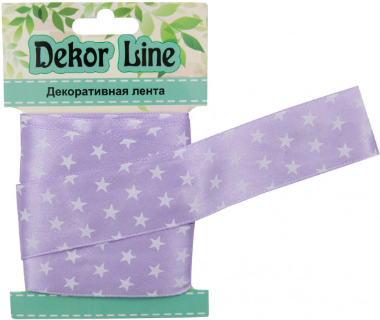 Лента атласная «Звездочки»