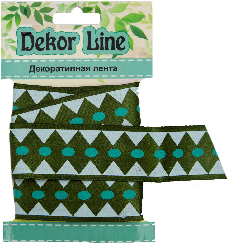 Лента атласная «Ромбы» | Айрис