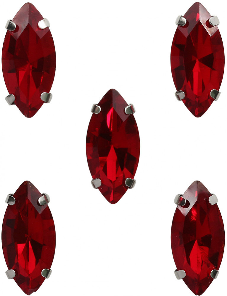 Стразы хрустальные в цапах «Миндаль» | Астра