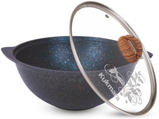 Казан с крышкой «Granit Ultra Blue»