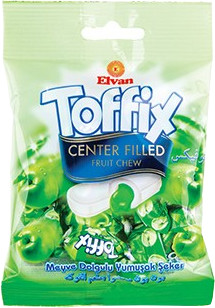 Конфеты жевательные со вкусом яблока | Elvan