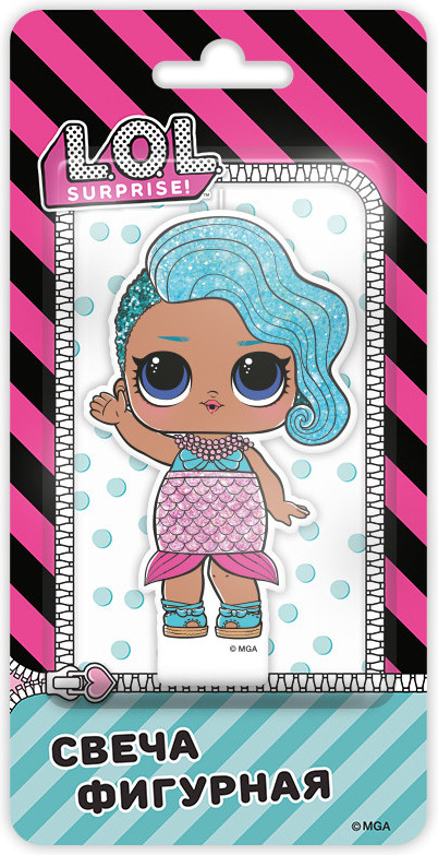 Свеча фигурная на торт | L.O.L. Surprise! | ND Play