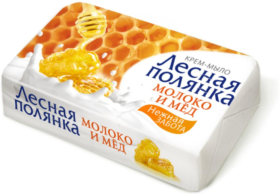 Крем-мыло для рук «Молоко и мед» | Лесная полянка | Nefis Cosmetics