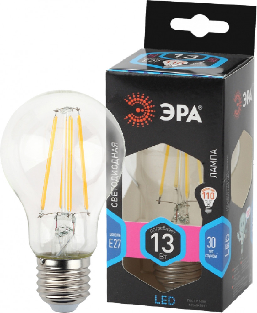 Лампа светодиодная Эра | A60 | Эра