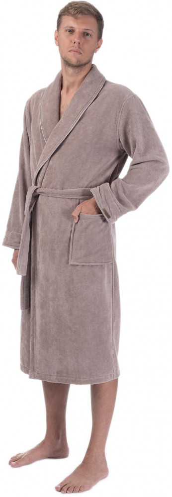 Халат махровый мужской | Vantaggio | Cleanelly