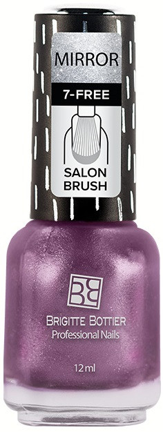 Лак для ногтей, оттенок 12 Розовая сирень | Mirror | Brigitte Bottier