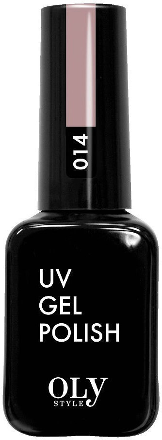 Гель-лак для ногтей, оттенок 014 Персиково-розовый | UV gel polish | Oly Style