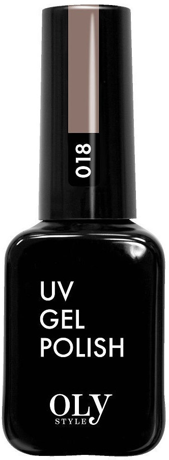 Гель-лак для ногтей, оттенок 018 Какао | UV gel polish | Oly Style