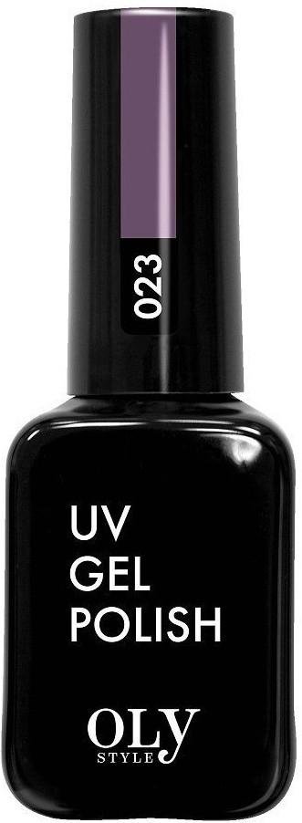 Гель-лак для ногтей, оттенок 023 Аметистовый | UV gel polish | Oly Style
