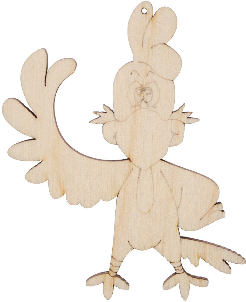 Заготовка деревянная «Петух» | Астра
