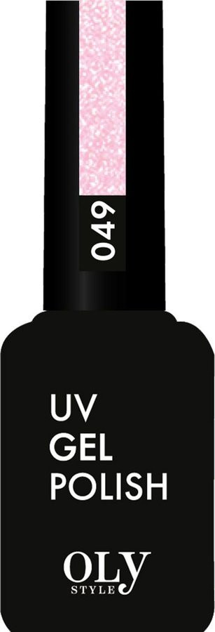 Гель-лак для ногтей, оттенок 049 Нежно-розовый | UV gel polish | Oly Style