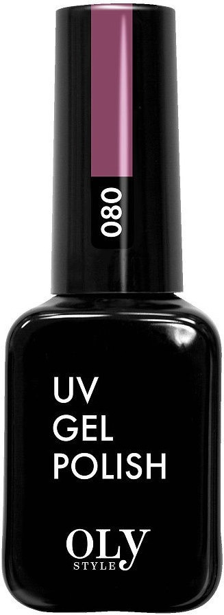 Гель-лак для ногтей, оттенок 080 Фрезовый | UV gel polish | Oly Style