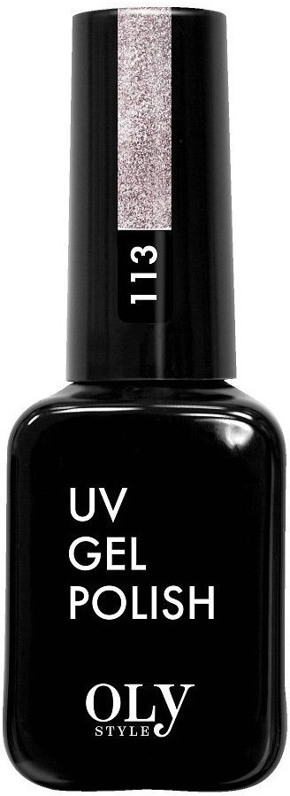 Гель-лак для ногтей, оттенок 113 Карамельный шиммер | UV gel polish | Oly Style