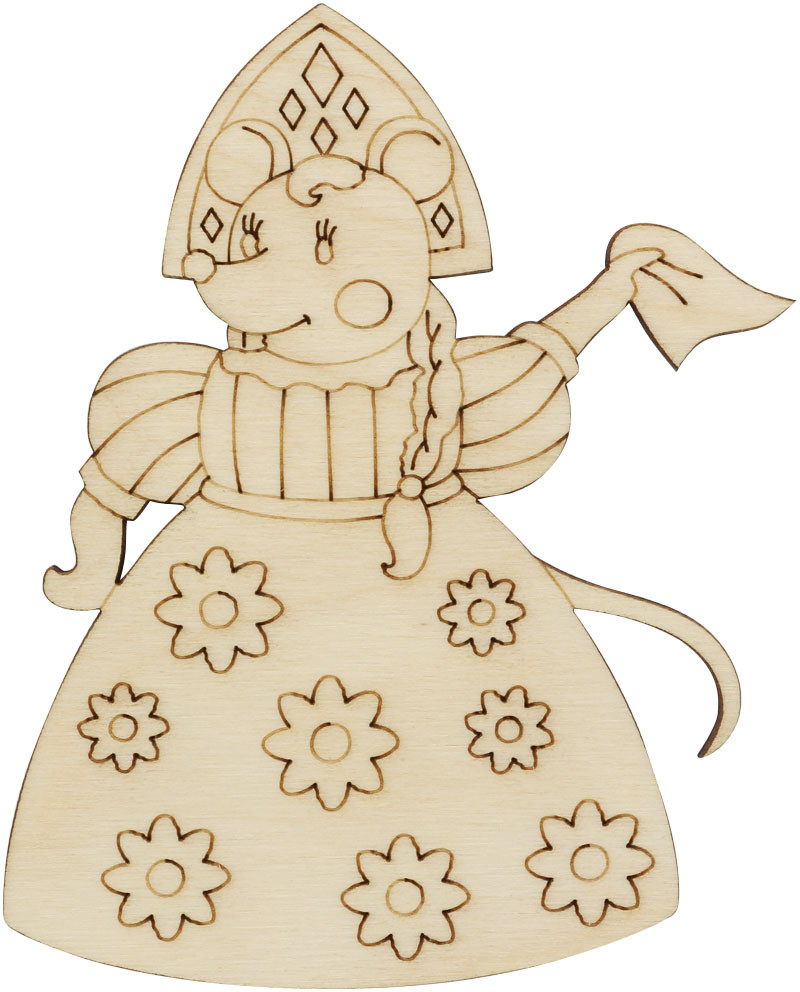 Заготовка деревянная «Барыня-Сударыня» | Астра