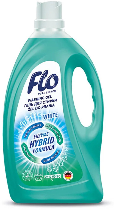 Гель для стирки «Hybrid Formula White» | Flo