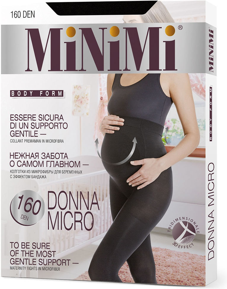 Колготки для беременных «Donna micro 160» | MINIMI