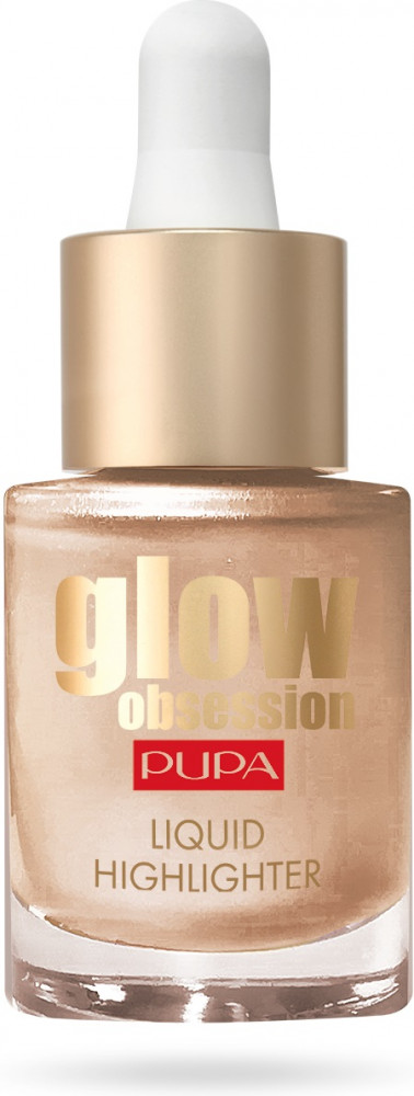Хайлайтер для лица жидкий, оттенок 002 Moon light | Glow Obsession | Pupa
