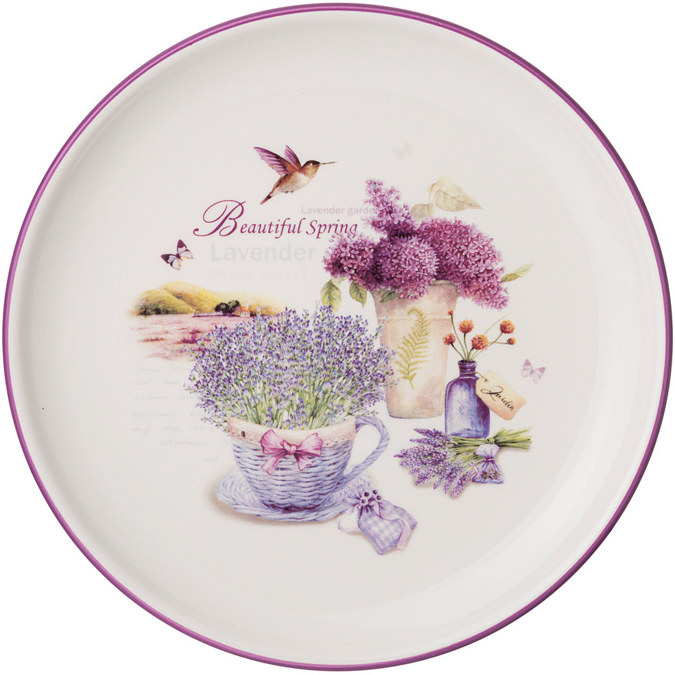 Тарелка «Лавандовая весна» | Лавандовая весна | Agness