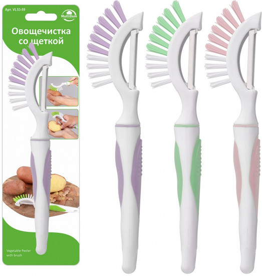 Овощечистка со щеткой