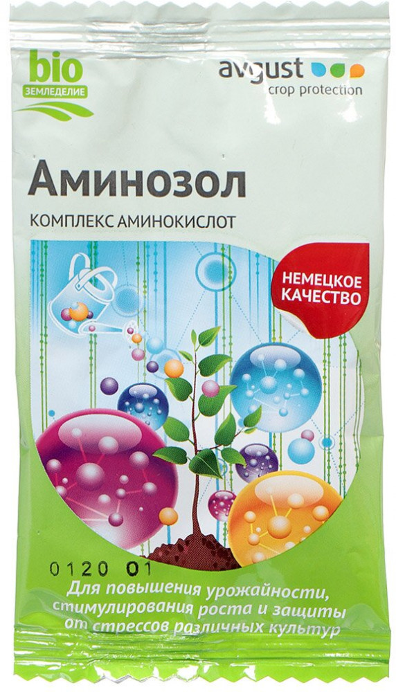 Удобрение со свойствами регулятора роста «Аминозол» | Avgust