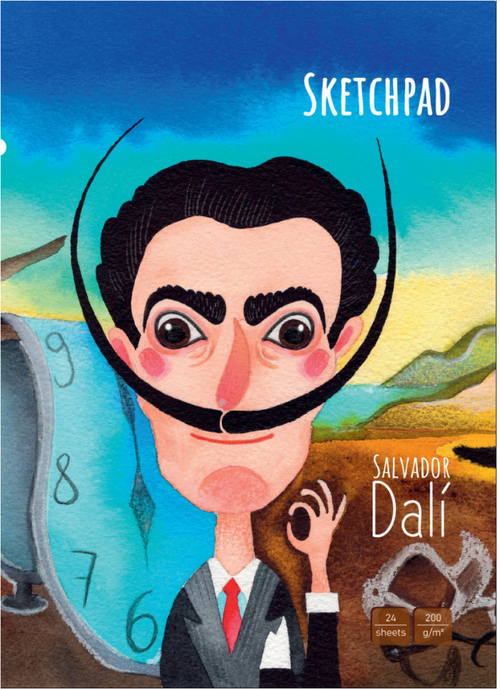 Скетчбук «Сальвадор Дали»