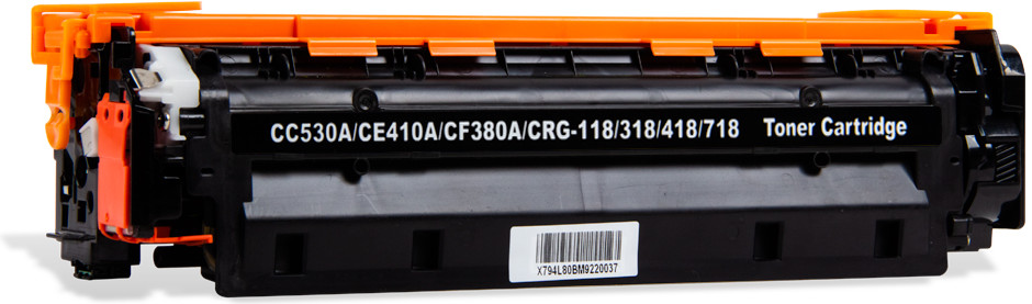 Картридж для принтера CC530A/CE410A/CF380A, цвет черный | Colorfix