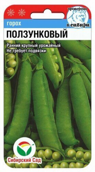 Горох «Ползунковый»