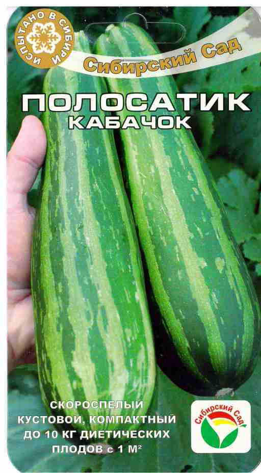 Кабачок «Полосатик» | Сибирский Сад
