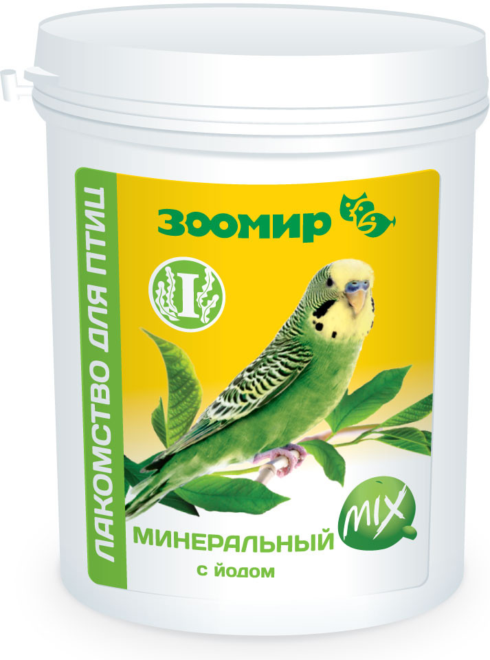 Лакомство для птиц «Минеральный Mix» | Зоомир