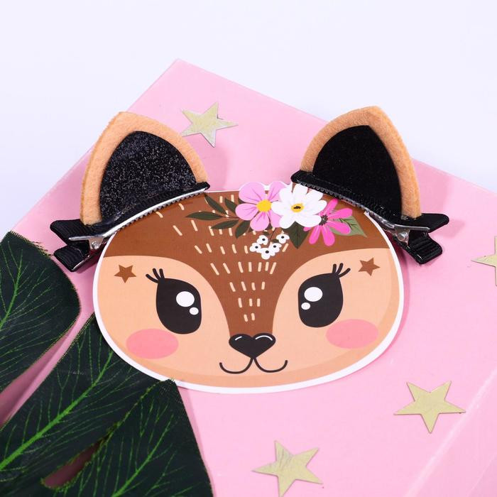 Заколки-ушки «Олененок» | Art beauty kids