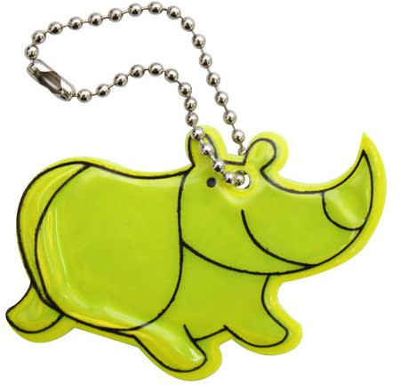 Брелок светоотражающий «Носорог» | Айрис