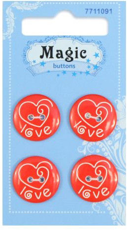 Набор пуговиц «Любовь» | Magic Buttons